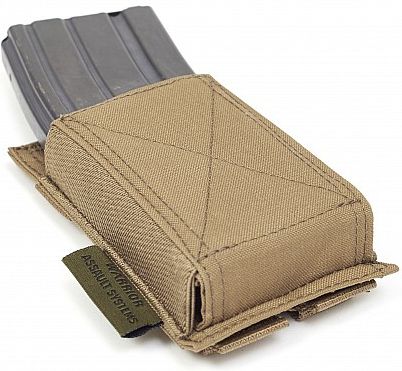 WARRIOR Single Elastic Mag Pouch Colours - coyote (W-EO-SEMP-CT)