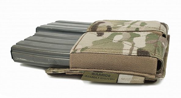 WARRIOR Double Elastic Mag Pouch Colours - multicam (W-EO-DEMP-MC)