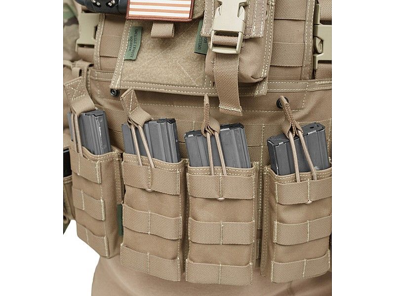 WARRIOR Triple MOLLE Open M4 5.56mm - coyote (W-EO-TMOP-CT)