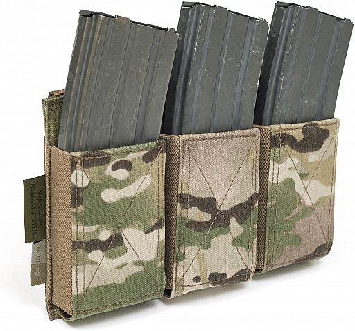 WARRIOR Triple Elastic Mag Pouch Colours - multicam (W-EO-TEMP-MC)