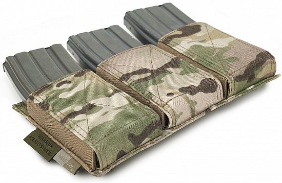 WARRIOR Triple Elastic Mag Pouch Colours - multicam (W-EO-TEMP-MC)