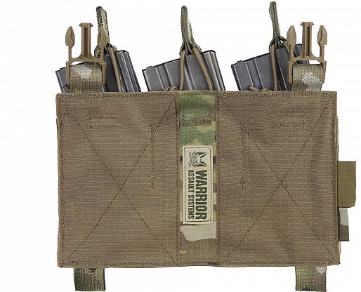 WARRIOR Removable Triple molle open pouch for RPC - multicam (W-EO-RPC-TMOP-MC)