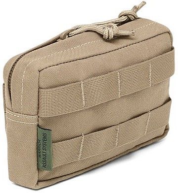 WARRIOR Small Horizontal MOLLE Pouch - coyote (W-EO-SHMP-CT)