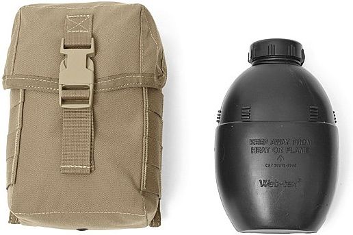 WARRIOR Medium General Utility Pouch - coyote (W-EO-MGUP-CT)