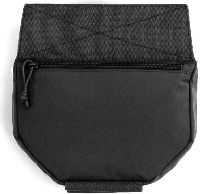 WARRIOR Drop Down Velcro Utility Pouch - black (W-EO-DDVUP-BLK)