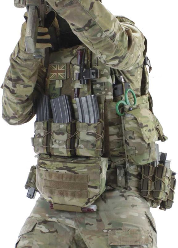 WARRIOR Drop Down Velcro Utility Pouch - multicam (W-EO-DDVUP-MC)