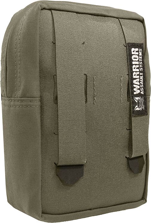 WARRIOR Laser Cut Small Vertical Utility Pouch - ranger green (W-LC-SVUP-RG)