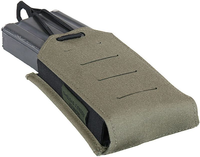 WARRIOR Laser Cut Single Bungee 5.56 Pouch - ranger green (W-LC-SB-556P-RG)