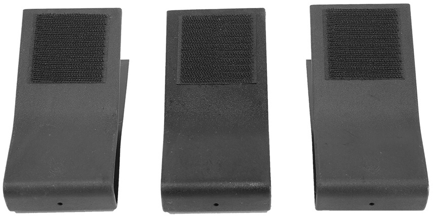 WARRIOR LC Detachable Front Panel Triple Snap Mag Pouch - black (W-LC-DFP-TSMP-BLK)