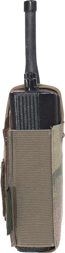 WARRIOR LC Wing Velcro Adjustable Radio Pouch - Left - multicam (W-LC-WV-ARP-L-MC)