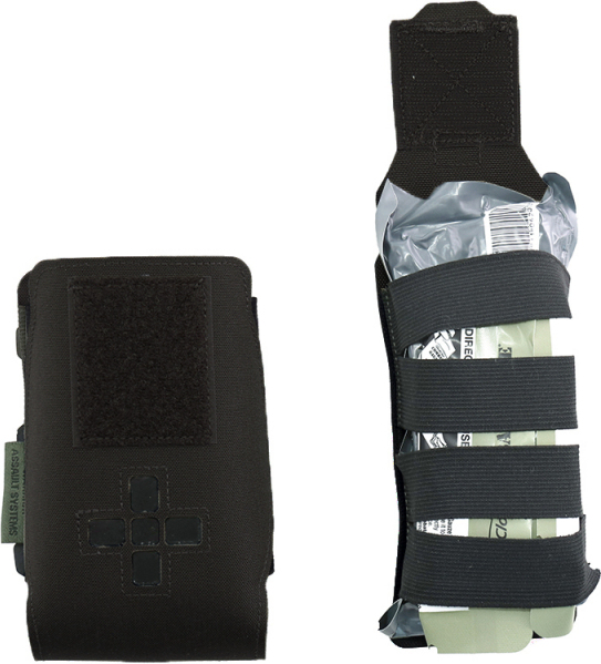 WARRIOR LC Small Horizontal Individual First Aid Kit - black (W-LC-SH-IFAK-BLK)