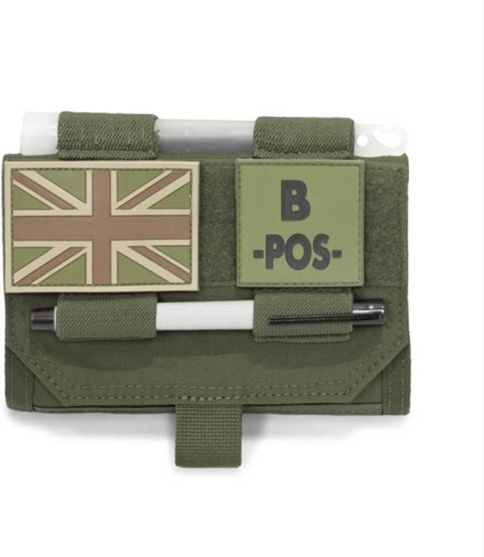 WARRIOR Forward Opening Admin Pouch - olive drab (W-EO-FOA-OD)