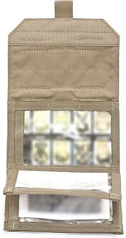 WARRIOR Forward Opening Admin Pouch - coyote (W-EO-FOA-CT)