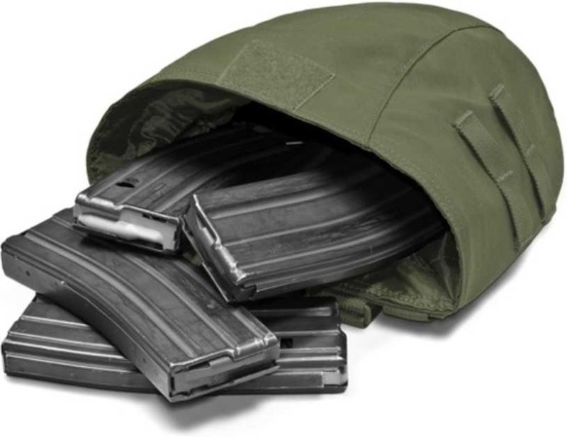 WARRIOR Large Roll Up Dump Pouch - Generation 2 - olive drab (W-EO-LRUDP-G2-OD)