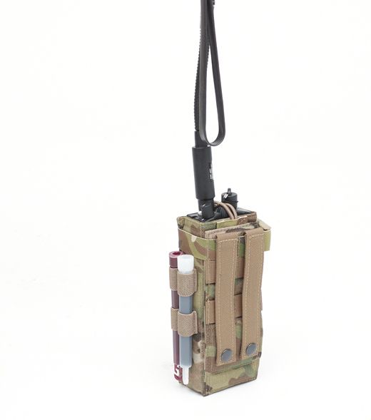 WARRIOR Front Opening MBITR Radio Pouch - multicam (W-EO-MBITR-G2-MC)