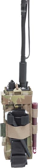 WARRIOR Front Opening MBITR Radio Pouch - multicam (W-EO-MBITR-G2-MC)