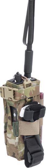 WARRIOR Front Opening MBITR Radio Pouch - multicam (W-EO-MBITR-G2-MC)