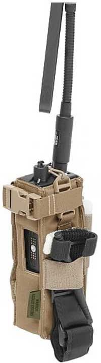 WARRIOR Front Opening MBITR Radio Pouch - coyote (W-EO-MBITR-G2-CT)