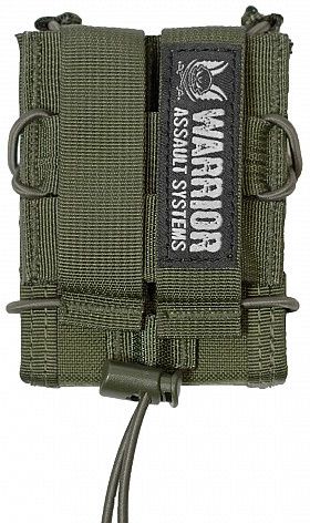 WARRIOR Single Quick Mag Colours - olive drab (W-EO-SQM-OD)