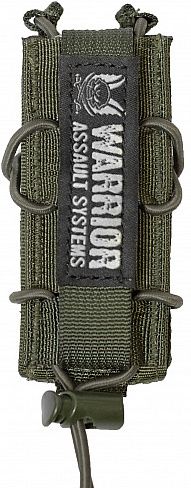 WARRIOR Single Quick Mag for 9mm Pistol - olive drab (W-EO-SQMP-OD)