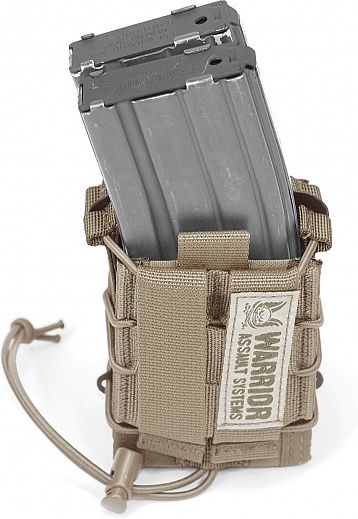 WARRIOR Double Quick Mag (Front Stacked) - coyote (W-EO-DQM-CT)