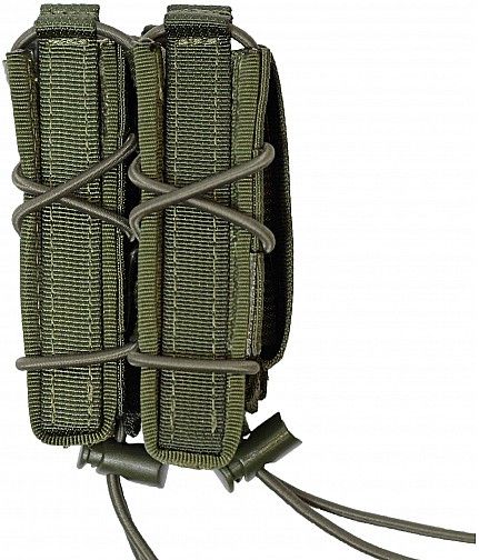 WARRIOR Single Quick Mag with Single Pistol Pouch - olive drab (W-EO-SQM-SP-OD)