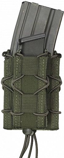 WARRIOR Single Quick Mag with Single Pistol Pouch - olive drab (W-EO-SQM-SP-OD)