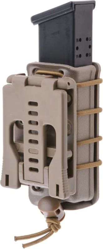 PRIMAL GEAR Open Pistol Magazine Pouch (QD) - tan