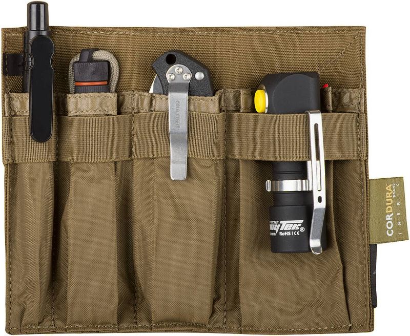 HELIKON MOLLE Organizer Insert Large cordura - čierny (IN-OGL-CD-01)