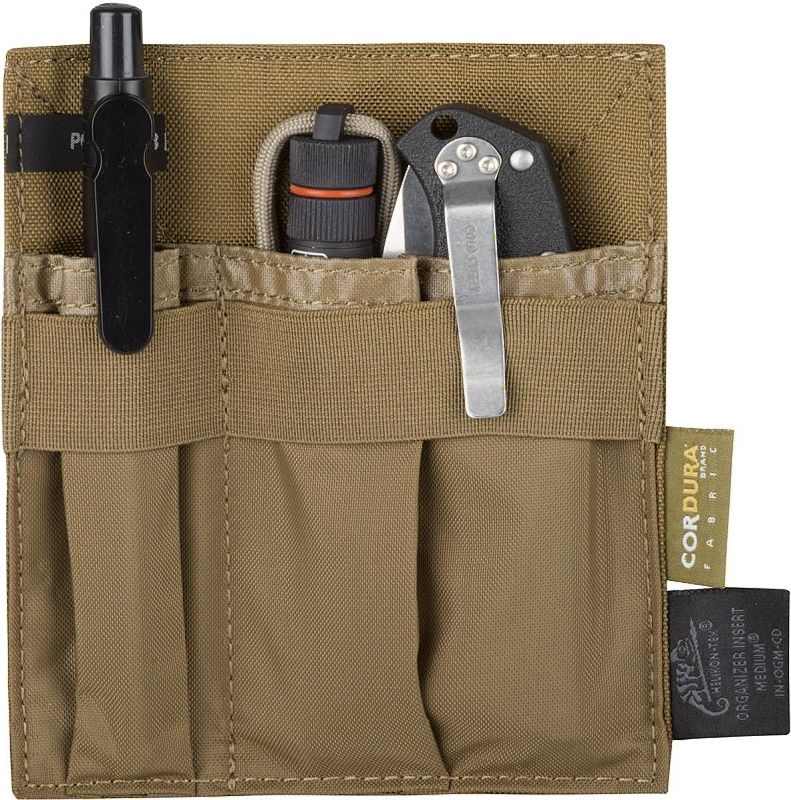 HELIKON MOLLE Organizer Insert Medium cordura - šedý (IN-OGM-CD-35)