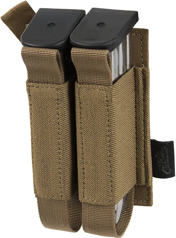 HELIKON MOLLE Double Pistol Mag Insert polyester - šedý (IN-DPM-PO-35)