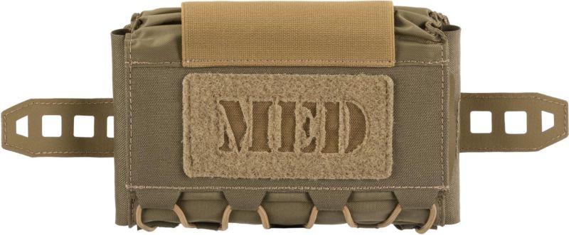 DIRECT ACTION MOLLE Pouch na lekárničku Compact horizontal pouch - black (PO-CMDH-CD5-BLK)