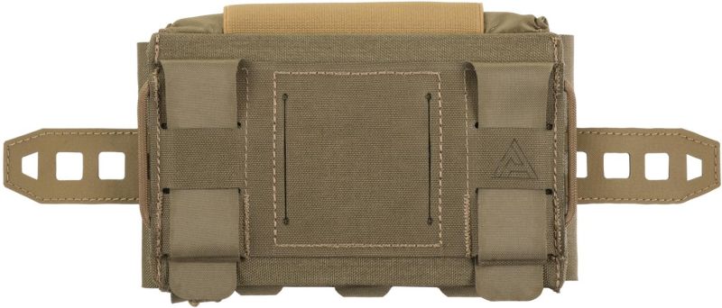 DIRECT ACTION MOLLE Pouch na lekárničku Compact horizontal pouch - black (PO-CMDH-CD5-BLK)