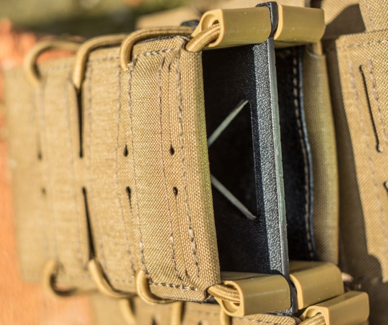 TEMPLARS GEAR MOLLE Double Fast Rifle Mag Pouch - coyote (24261)