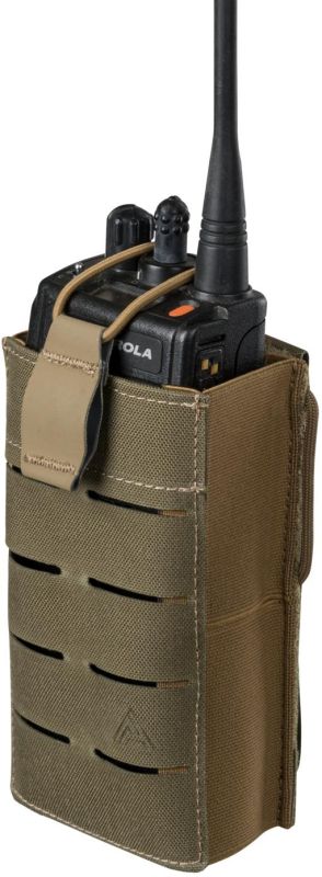 DIRECT ACTION MOLLE Pouch na vysielačku Universal Radio Pouch cordura - black (PO-RDUN-CD5-BLK)