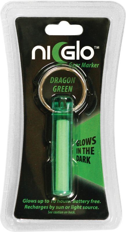 NI-GLO Solárne značkovacie svietidlo - dragon green (NG91501)