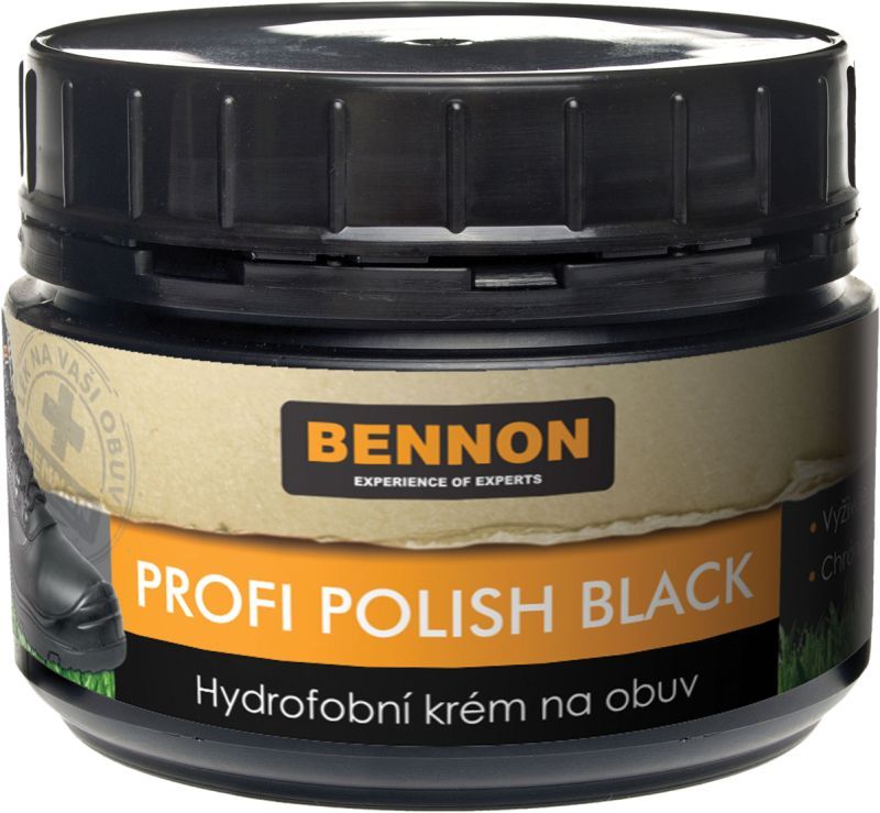 BENNON Tuhý krém na obuv Profi POLISH, 250g - čierny (OP5000)