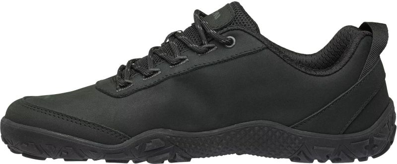 BENNON Poltopánky Barefoot Leather - graphite black (1038060065)