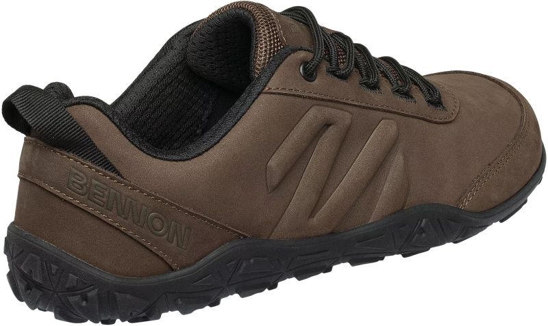 BENNON Poltopánky Barefoot Leather - black / brown (1037060059)