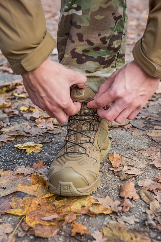 SALOMON Topánky XA Forces Mid GTX - coyote (L40138200)