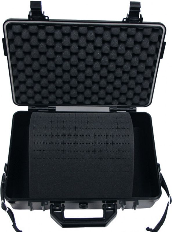 MFH Plastový box, vodotesný, 39x29x12cm - čierny (27161)