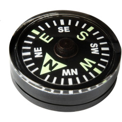 HELIKON Kompas Button Large - čierny