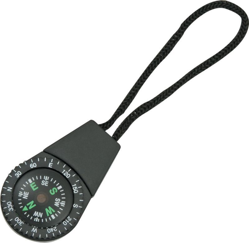 EXPLORER Kompas so šnúrkou na ruku - čierny (EXP18)