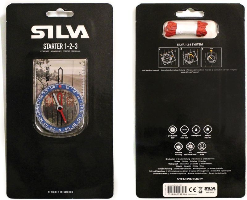 SILVA Buzola Starter 1-2-3 (SV544900)