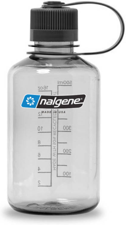 NALGENE Fľaša Narrow Mouth 600ml - šedá