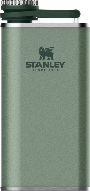 STANLEY Plechová ploskačka Classic series 230ml - zelená