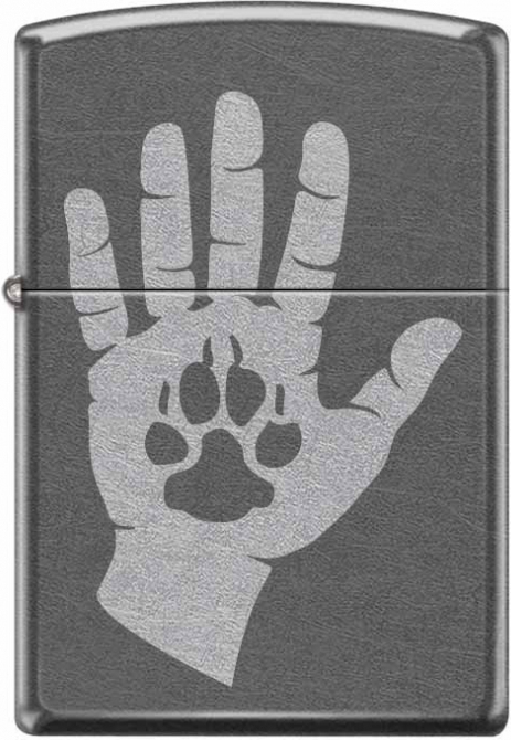 ZIPPO Zapaľovač HAND AND PAW (26976)