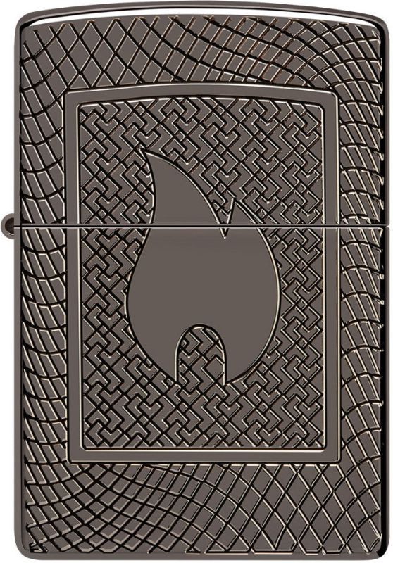 ZIPPO Zapaľovač FLAME PATTERN DESIGN (25705)