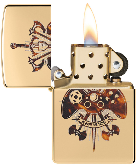 ZIPPO Zapaľovač GAMER CREED DESIGN (66004)