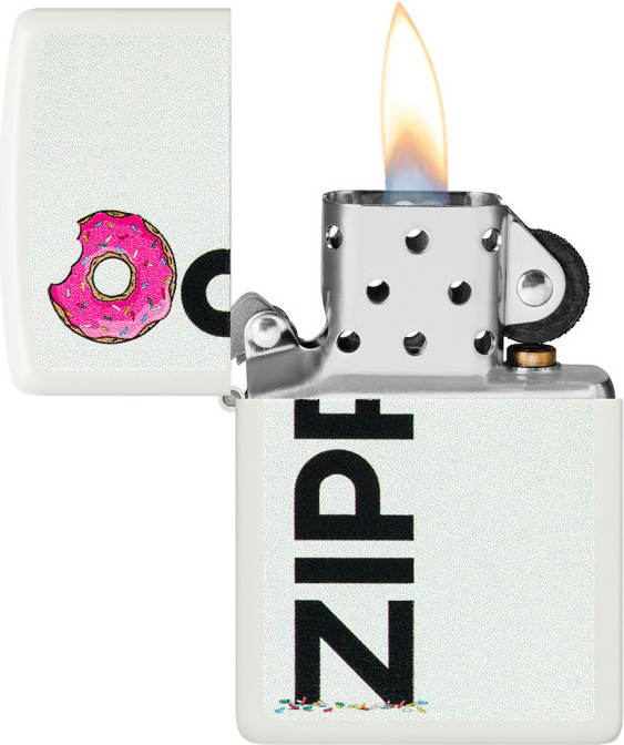 ZIPPO Zapaľovač FROSTED ZIPPO DESIGN (66017)